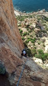 escalada peñón de ifach